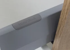 Waschtisch GENT weiß/braun 80cm