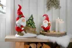 Weihnachtsglanz by casaNOVA Deko-Figur Weihnachtsmann 45 cm Mehrfarbig