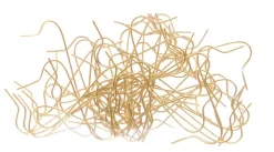 Weihnachtskugel Aufhänger 50 Stück goldfarbig