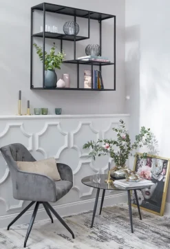 Windlicht CEYLON Urban Safari Metall schwarz