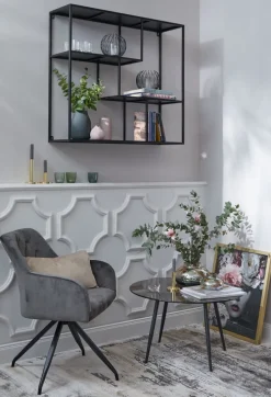 Windlicht CEYLON Urban Safari Metall schwarz