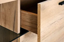 Winkelschreibtisch 142 x 140 x 74 cm Holznachbildung braun