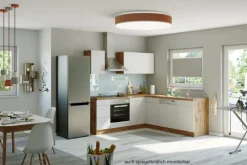 Winkelzeile ODENSE 210 x 210 cm Wotan-Eiche Dekor/ Weiß