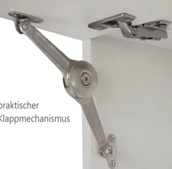 Winkelzeile ODENSE 210 x 210 cm Wotan-Eiche Dekor/ Weiß