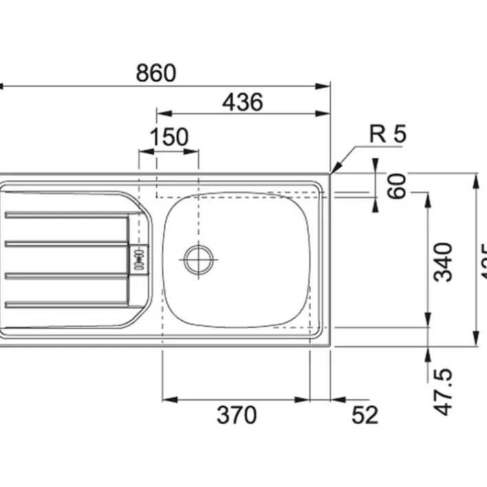 Winkelzeile ODENSE 210 x 270 cm Wotan-Eiche Dekor/ Weiß