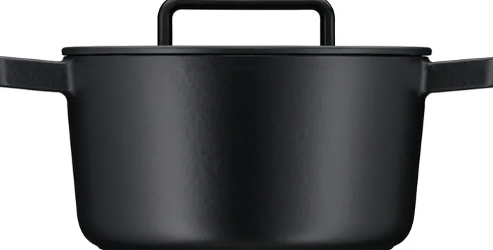 WMF Bräter FLAVOUR 24 cm Gusseisen schwarz