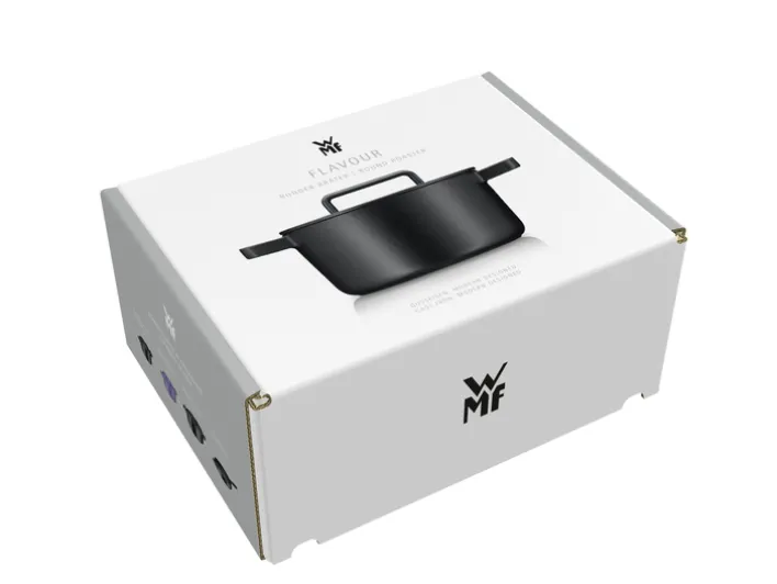 WMF Bräter FLAVOUR 24 cm Gusseisen schwarz