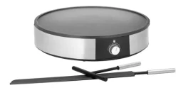 WMF Crêpes-Pfanne LONO 3-teilig silberfarbig Cromargan®