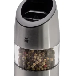 WMF elektrische Salz-/ Pfeffermühle silberfarbig