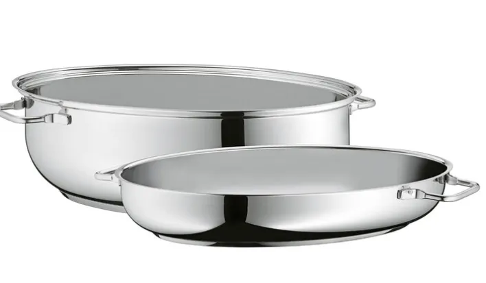 WMF Extrabräter mit Metalldeckel Edelstahl