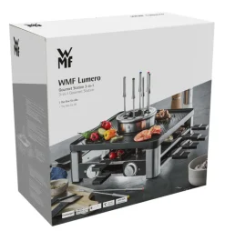 WMF Fondue Raclette Kombi Set LUMERO für 8 Personen 9-teilig