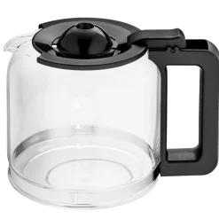 WMF Kaffeemaschine STELIO BLACK Glas Metall Deep Black