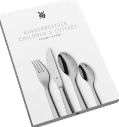 WMF Kinderbesteck-Set FIRST LYRIC 4-teilig Edelstahl