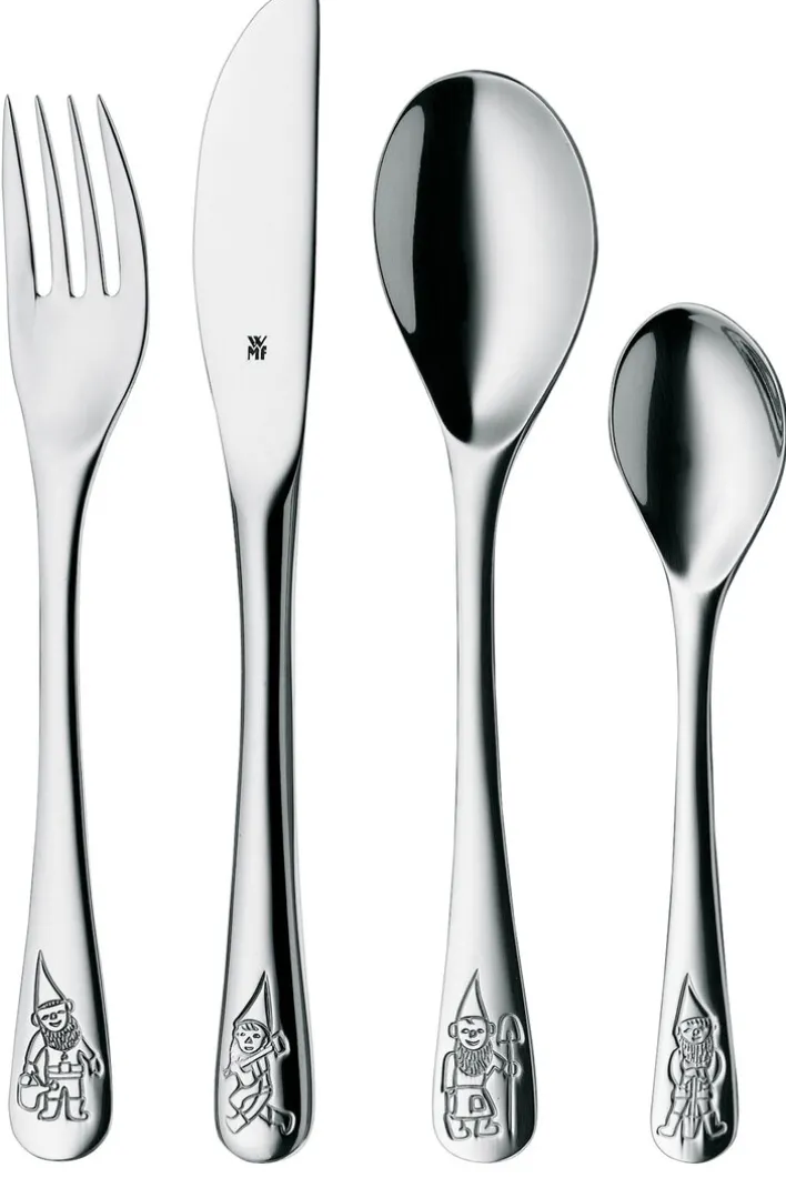 WMF Kinderbesteckset ZWERGE 4-teilig Edelstahl