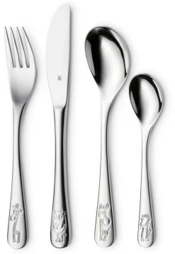 WMF Kindergeschirr-Set SAFARI 6-teilig Edelstahl/Porzellan