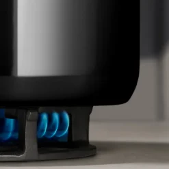 WMF Kochtopf-Set FUSIONTECESSENTIALPRO 7-teilig Metall/Glas Schwarz/Silberfarbig