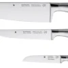 WMF Messer-Set GRAND GOURMET 3-teilig Edelstahl silberfarbig