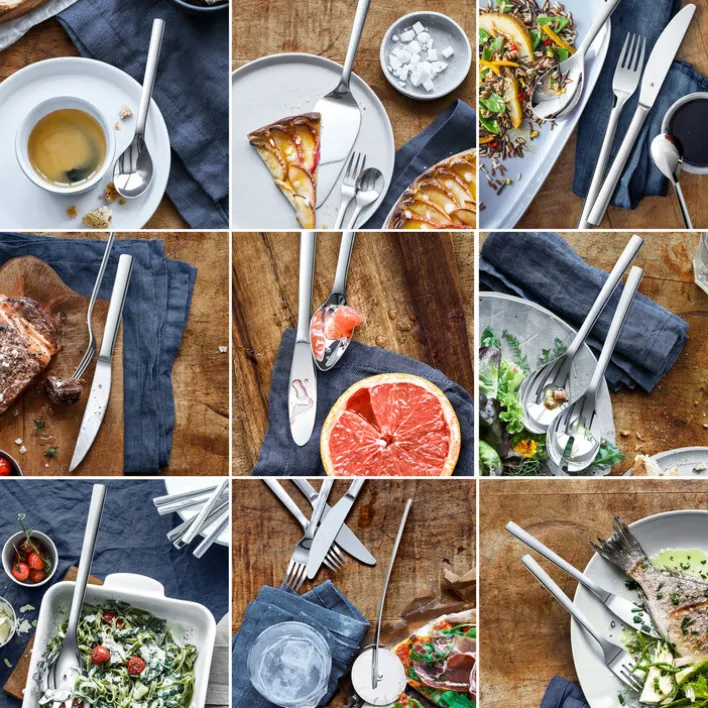 WMF Salatbesteck NUOVA NEU 2-teilig 30 cm silberfarbig