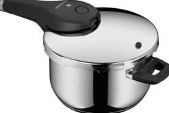 WMF Schnellkochtopf PERFECT PREMIUM 4500 ml Edelstahl silberfarbig