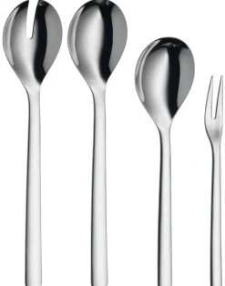 WMF Servier-Set NUOVA 4-teilig Edelstahl silberfarbig