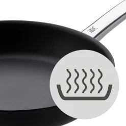 WMF Stielpfanne STEAK PROFI 28 cm Edelstahl schwarz