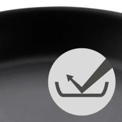 WMF Stielpfanne STEAK PROFI 28 cm Edelstahl schwarz