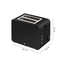 WMF Toaster STELIO BLACK Metall Schwarz