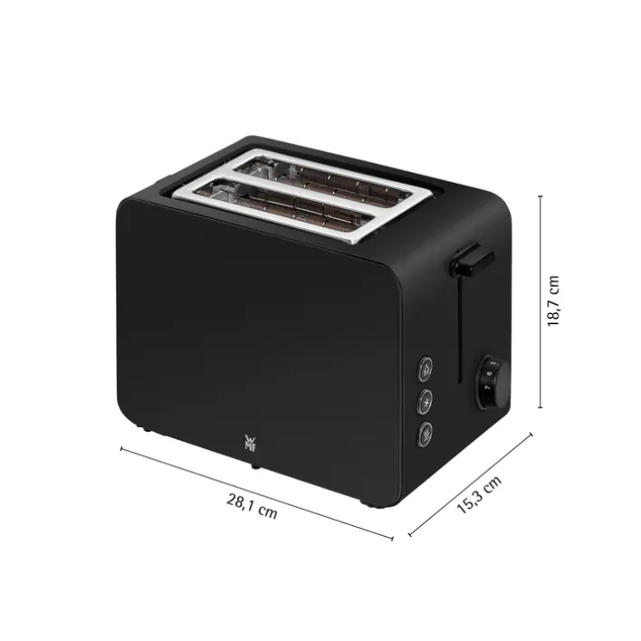 WMF Toaster STELIO BLACK Metall Schwarz