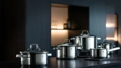 WMF Topf-Set BELMONTE 5-teilig silberfarbig Cromargan®