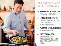 WMF Topfset JO COOK SMART Edelstahl 5-teilig Silberfarbig/Schwarz