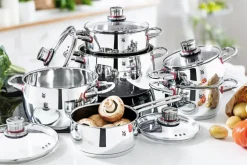 WMF Topfset QUALITY ONE 6-teilig Edelstahl silberfarbig