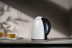 WMF Wasserkocher STELIO PAPER Metall 17 x 22 x 24,5 cm Silberfarbig