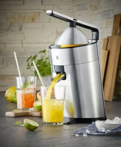 WMF Zitruspresse PROFI PLUS 160 Watt silber/schwarz Cromargan®