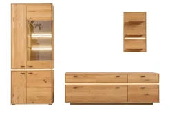 Wohnwand COMO II 3-teilig Wildeiche