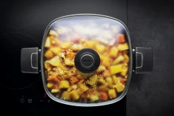 WOLL Glasdeckel 28x28 cm Sicherheitsglas