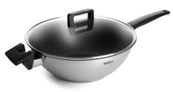 WOLL Wokpfanne CONCEPT 4,5 Liter mit Deckel