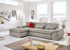 YoungLife Ecksofa CAPRI I ecrugrau