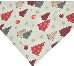 Yve! decoration Mitteldecke WALDZAUBER 85 x 85 cm rot