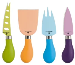 ZASSENHAUS Käsemesser-Set EASY CUT 4-teilig mehrfarbig