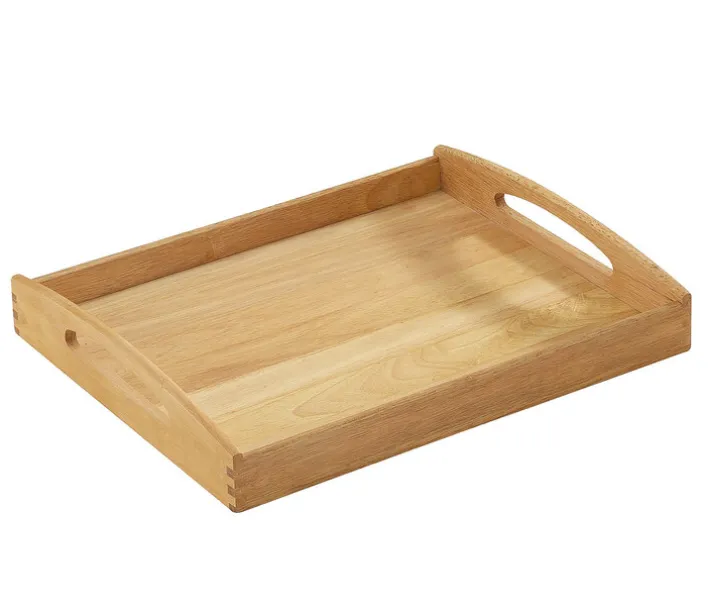 ZASSENHAUS Tablett 53 x 41 cm Gummibaumholz