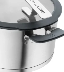 ZWILLING Kochtopfset SIMPLIFY 5-teilig schwarz Metall